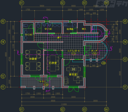 Autocad 選択したオブジェクトの画層を表示 非表示したい キャドテク アクト テクニカルサポート