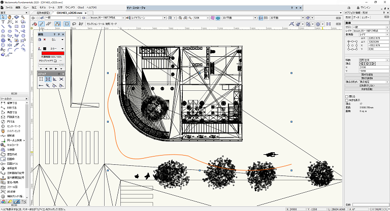 Vectorworks 新機能 ウォークスルーアニメーションの作成 キャドテク アクト テクニカルサポート
