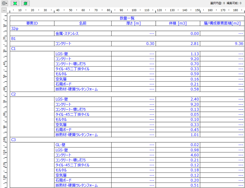 Archicad 一覧表をexcel形式で保存する キャドテク アクト テクニカルサポート